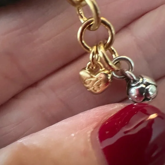 Brighton Elegant Gold and Silver Chain Necklace - Picture 5 of 5